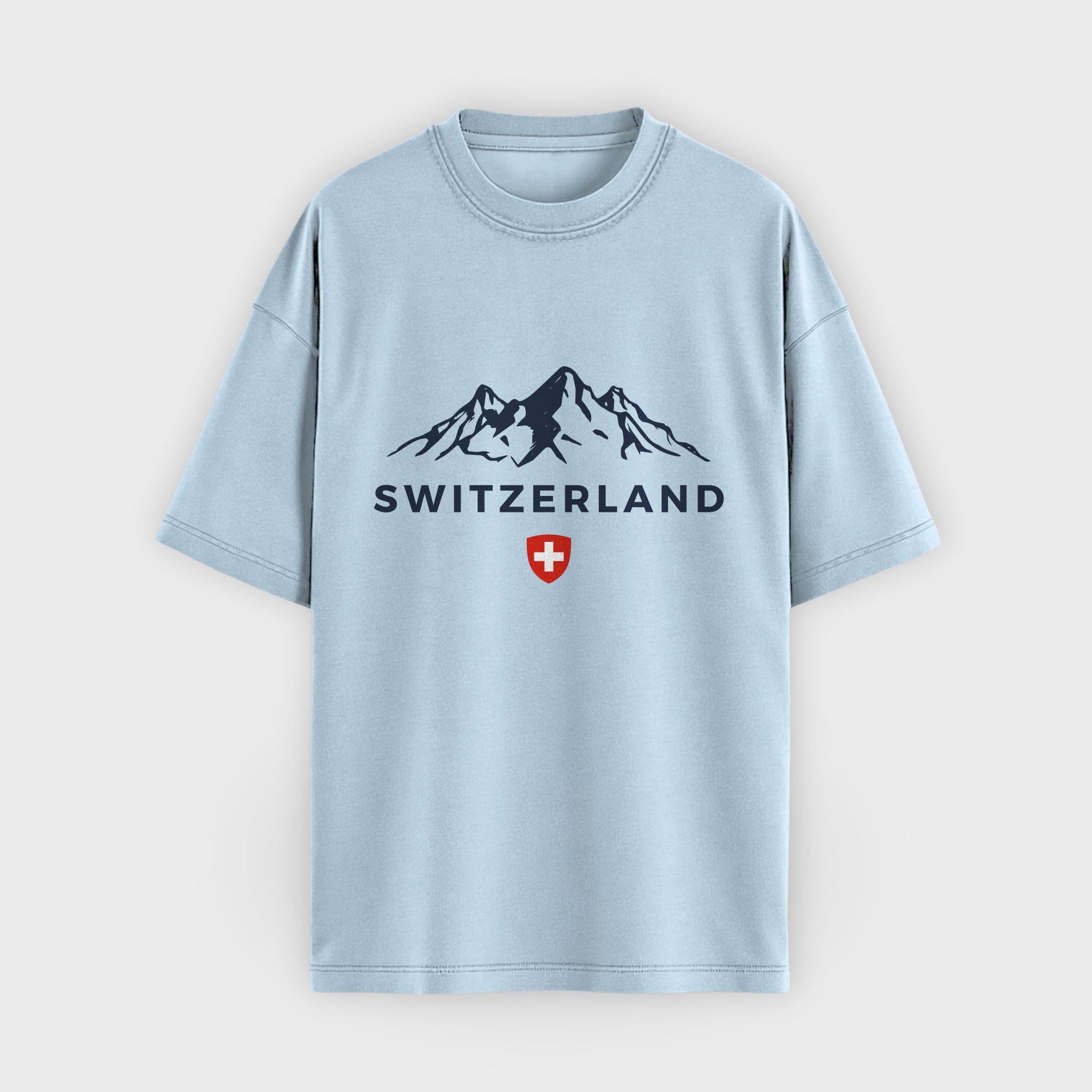 Switzerland Alpine Crest T-Shirt