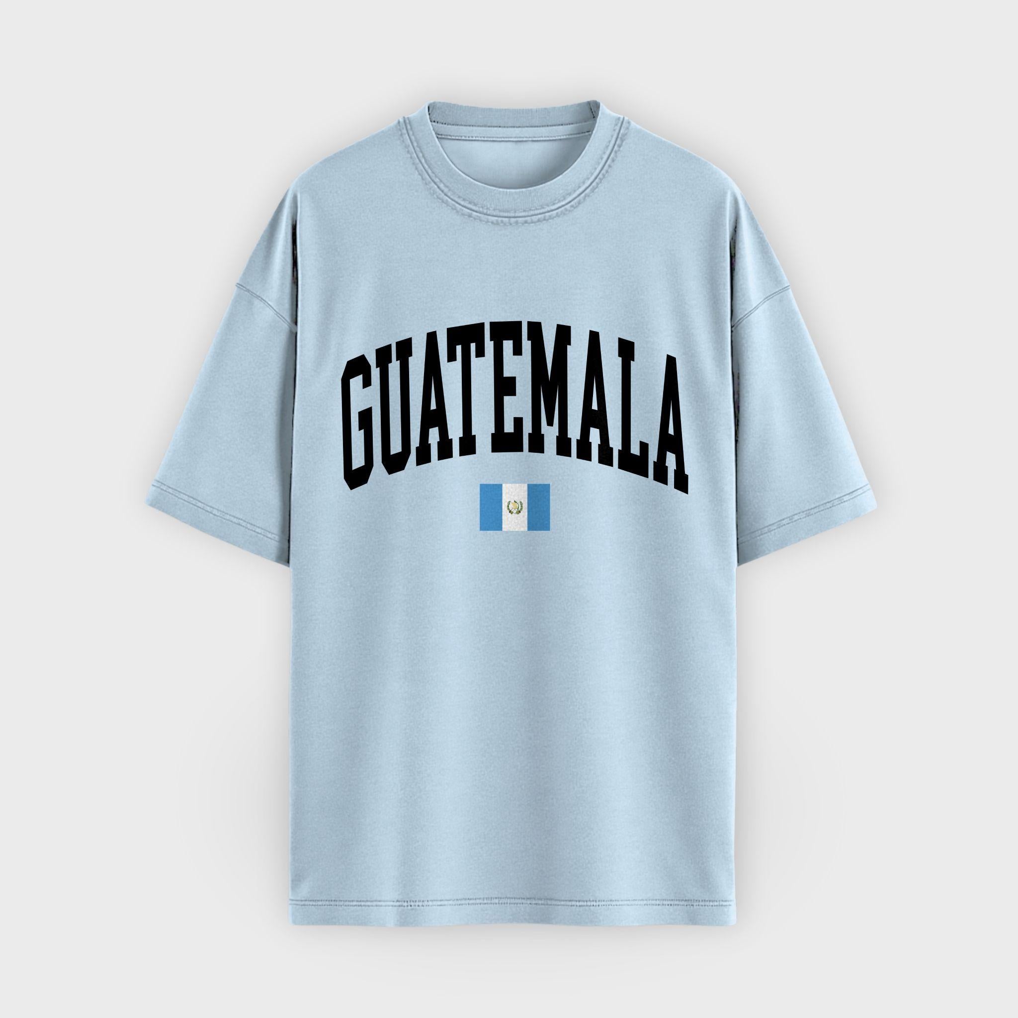 Guatemala Collegiate Flag T-Shirt
