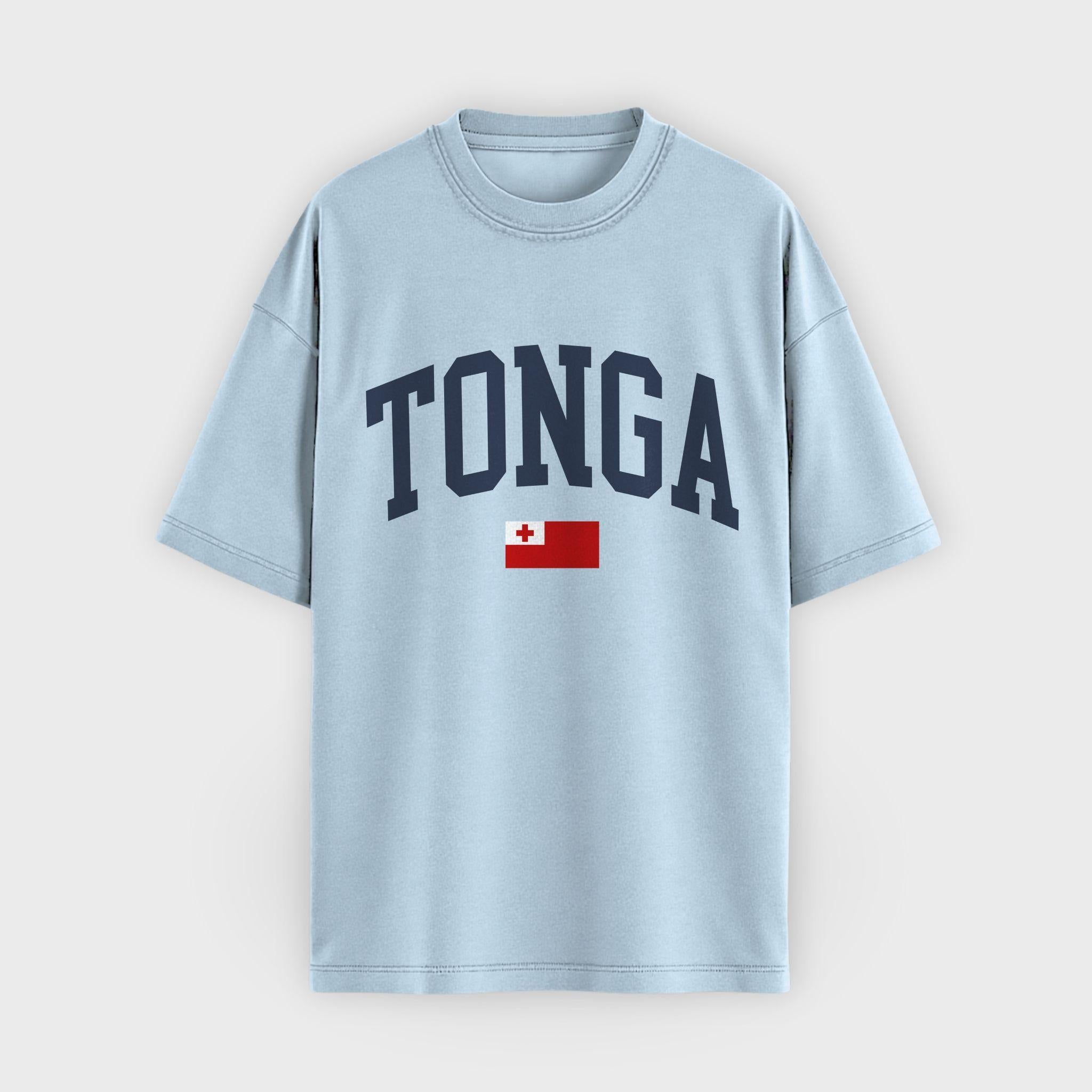 Tonga Collegiate Flag T-Shirt