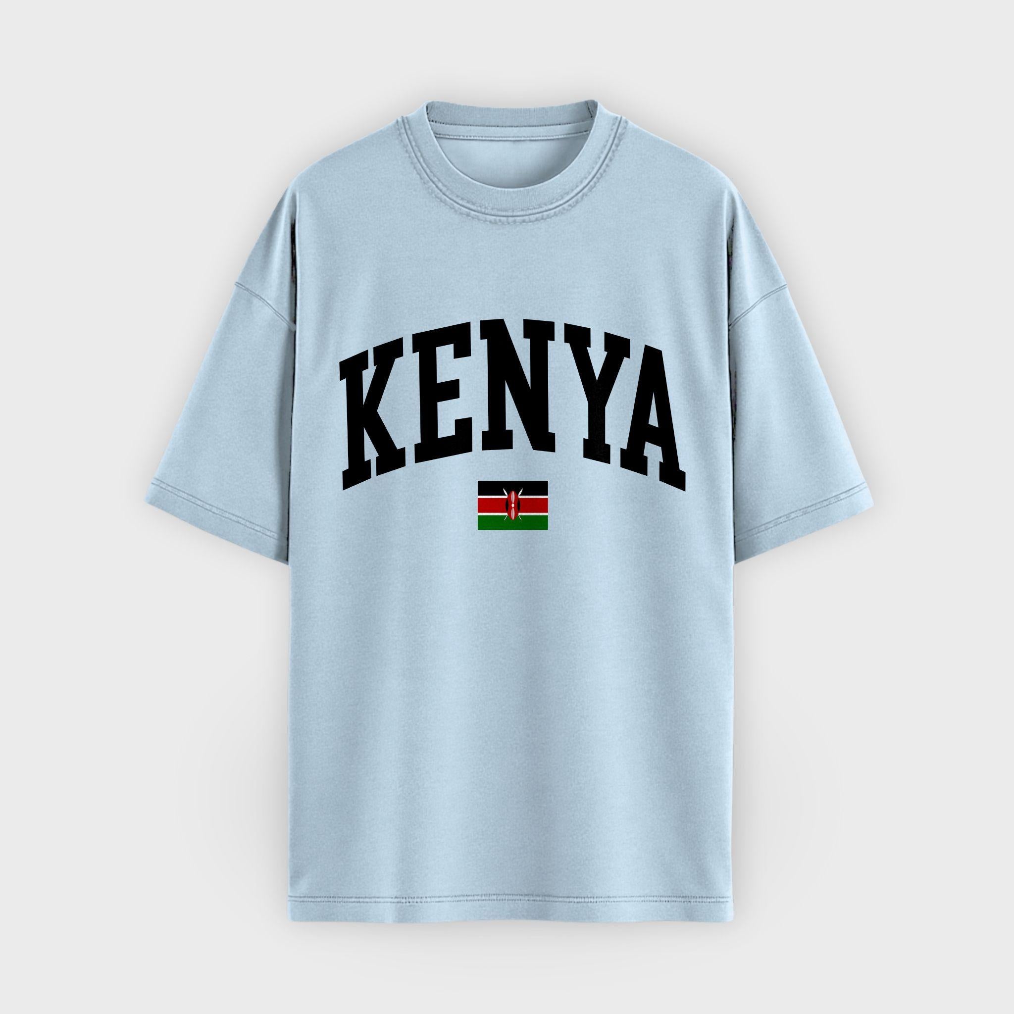 Kenya Collegiate Flag T-Shirt