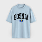 Bosnia Collegiate Flag T-Shirt
