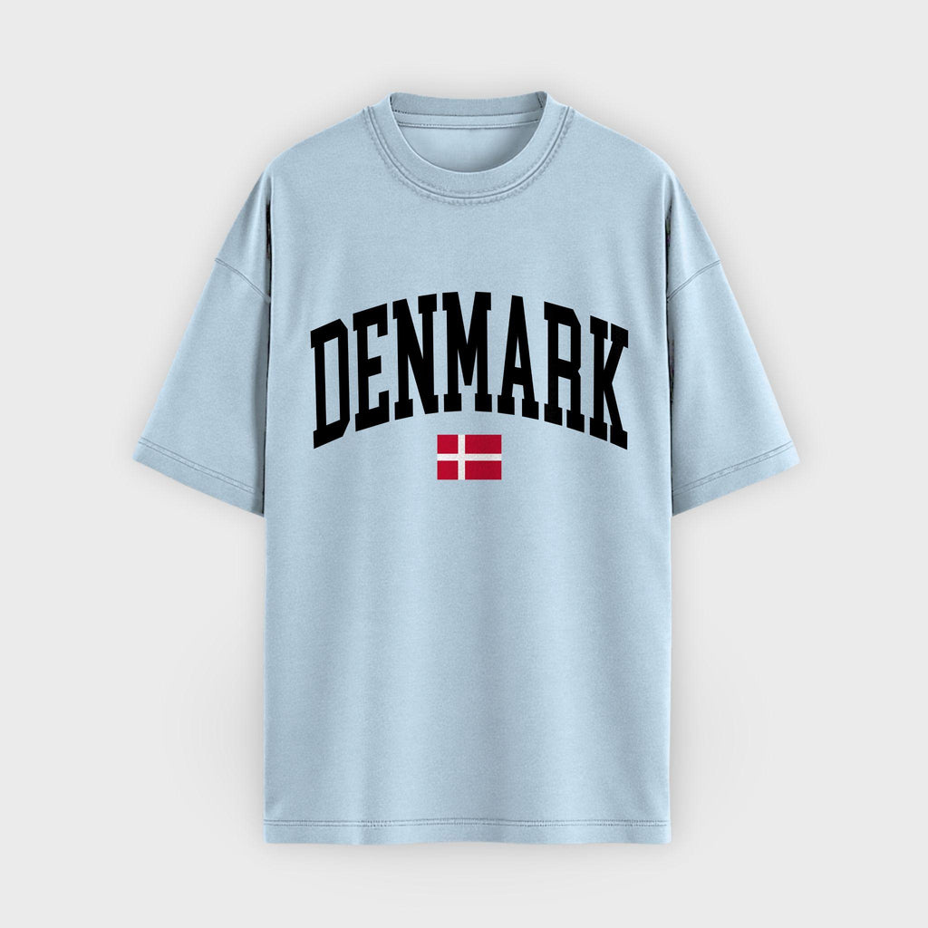 Denmark Collegiate Flag T-Shirt