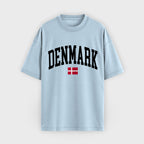 Denmark Collegiate Flag T-Shirt