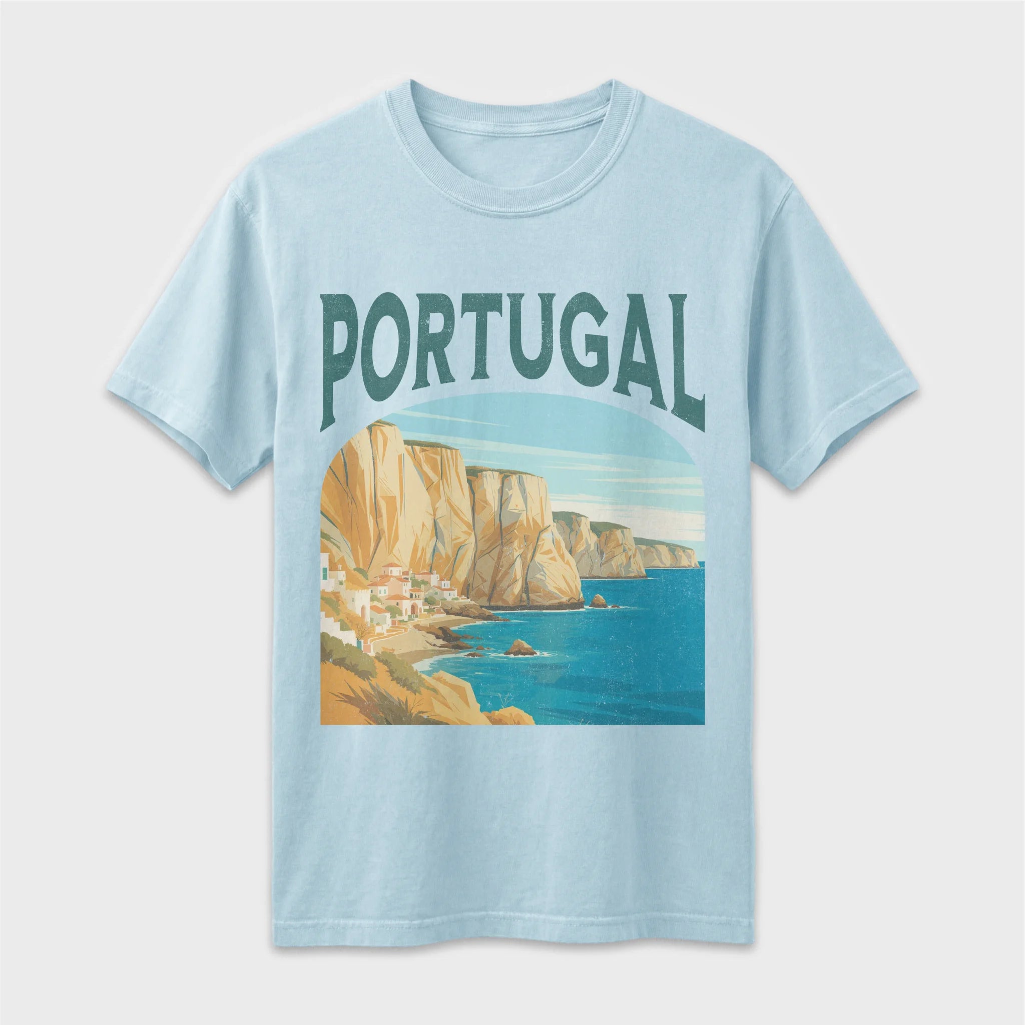 Portugal Vintage Travel Poster T-Shirt