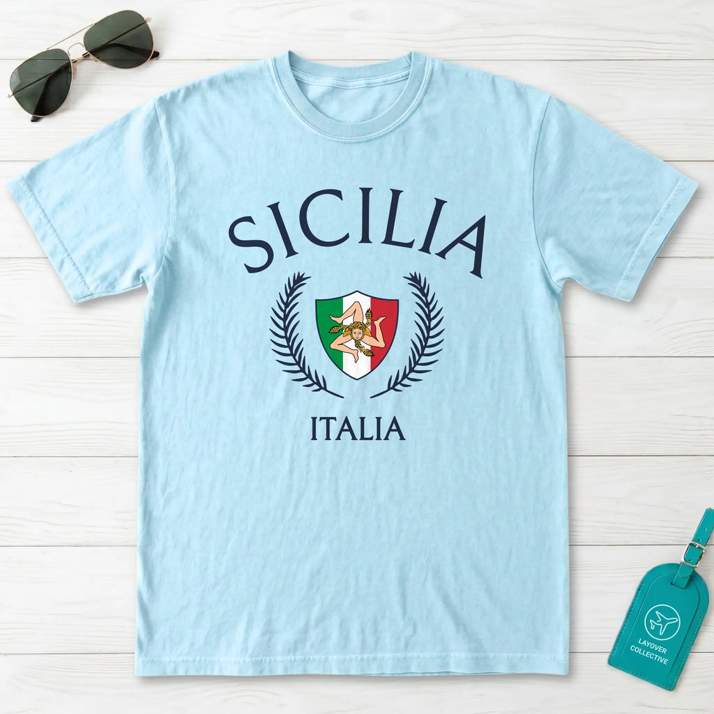 Sicilia Italia Emblem T-Shirt