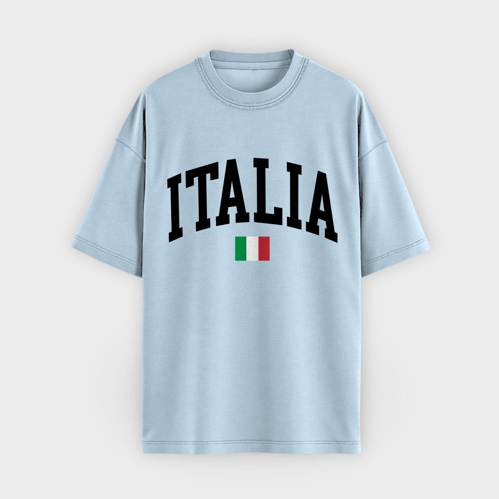 Italia Collegiate Flag T-Shirt