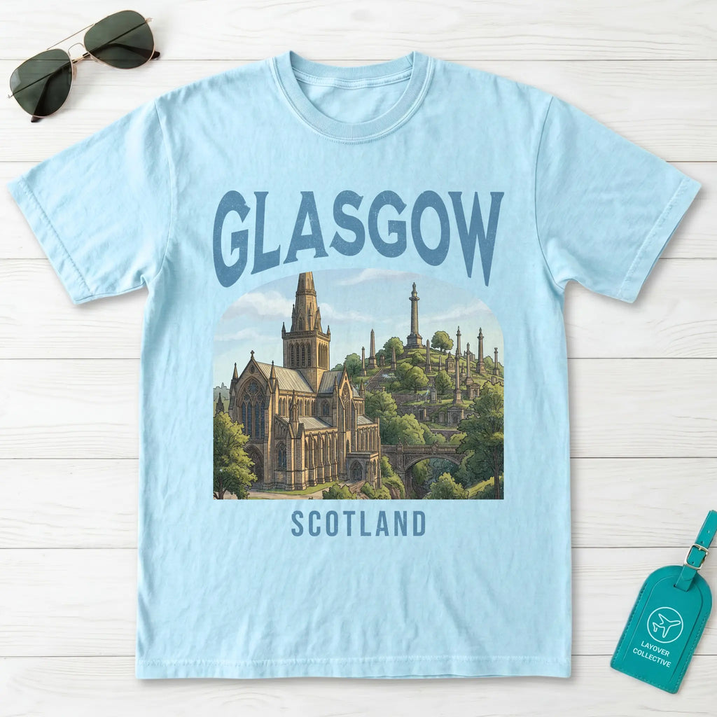 Glasgow Vintage Poster Scotland T-Shirt