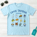 Greek Taverna Vocabulary T-Shirt