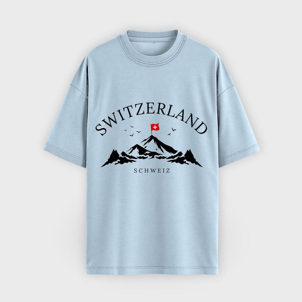 Switzerland Mountain Vista T-Shirt