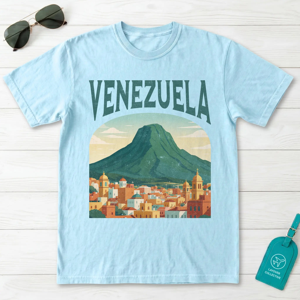 Venezuela Vintage Travel Poster T-Shirt