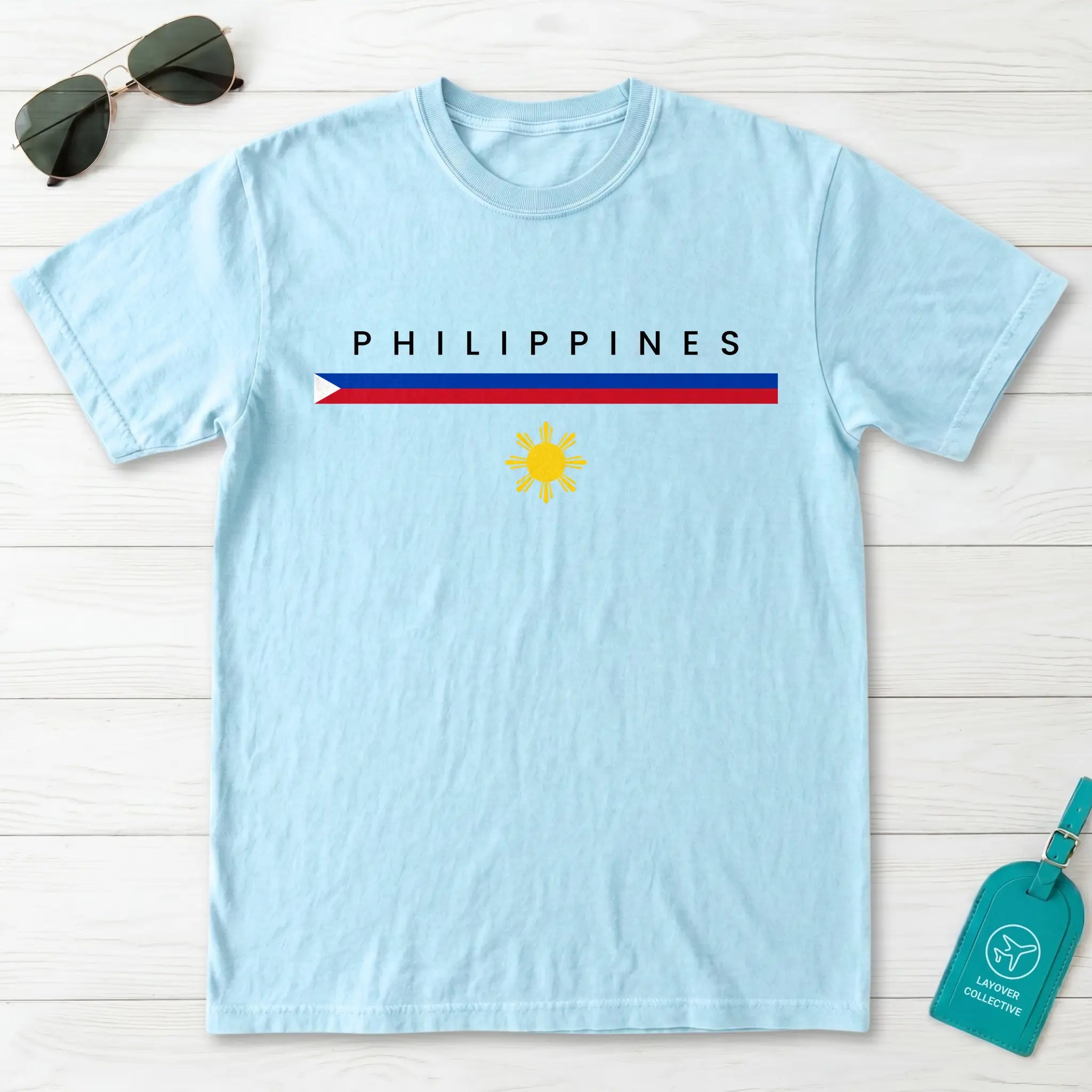 Philippines Flagline T-Shirt