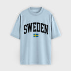 Sweden Collegiate Flag T-Shirt