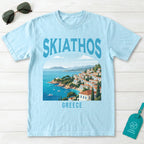 Skiathos Greece Vintage Travel Poster T-Shirt