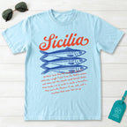 Sicilia Sardine Graphic T-Shirt