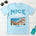 Nice France Vintage Travel Poster T-Shirt