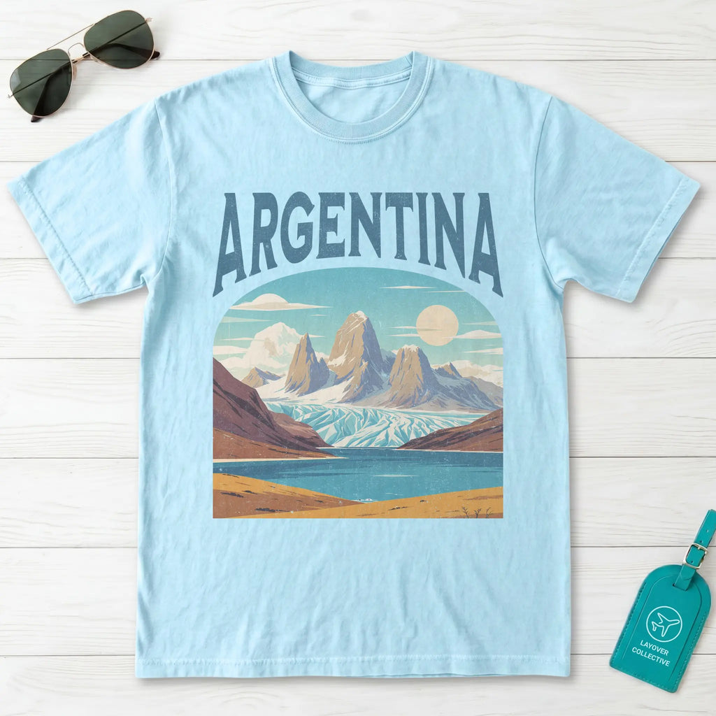 Argentina Vintage Travel Poster T-Shirt