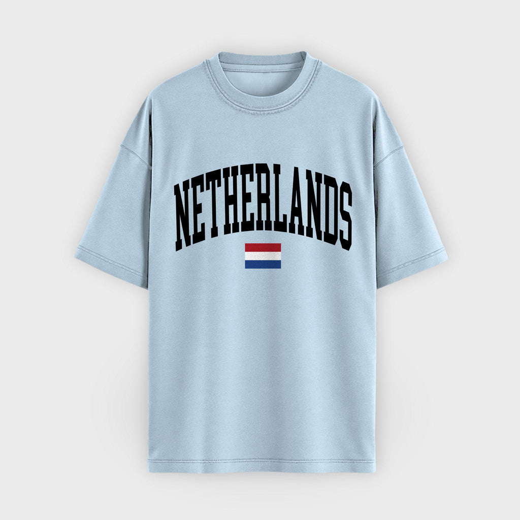 Netherlands Collegiate Flag T-Shirt