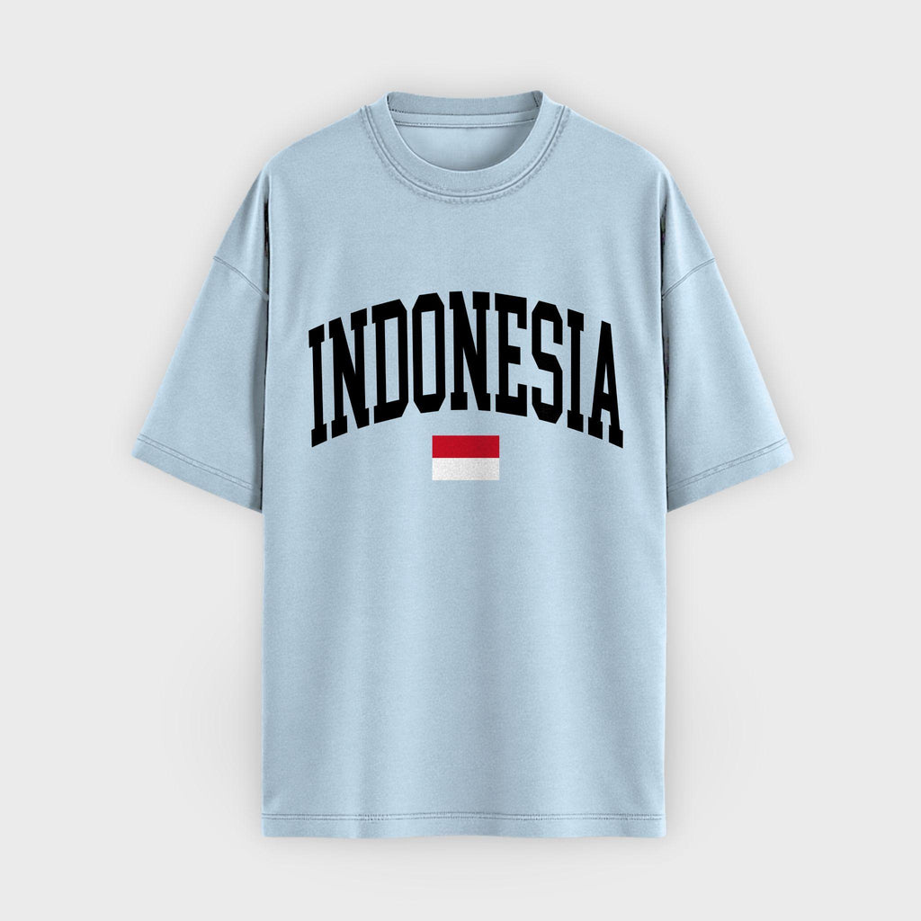 Indonesia Collegiate Flag T-Shirt