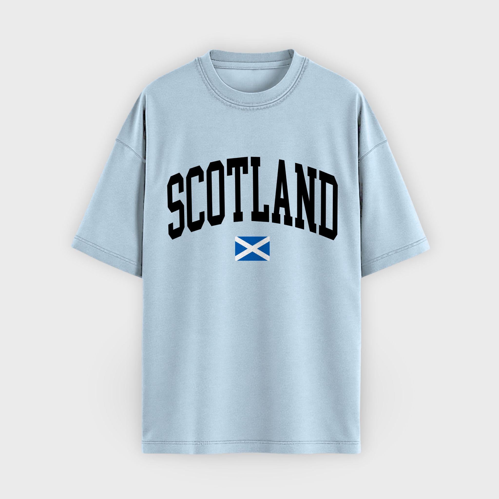 Scotland Collegiate Flag T-Shirt