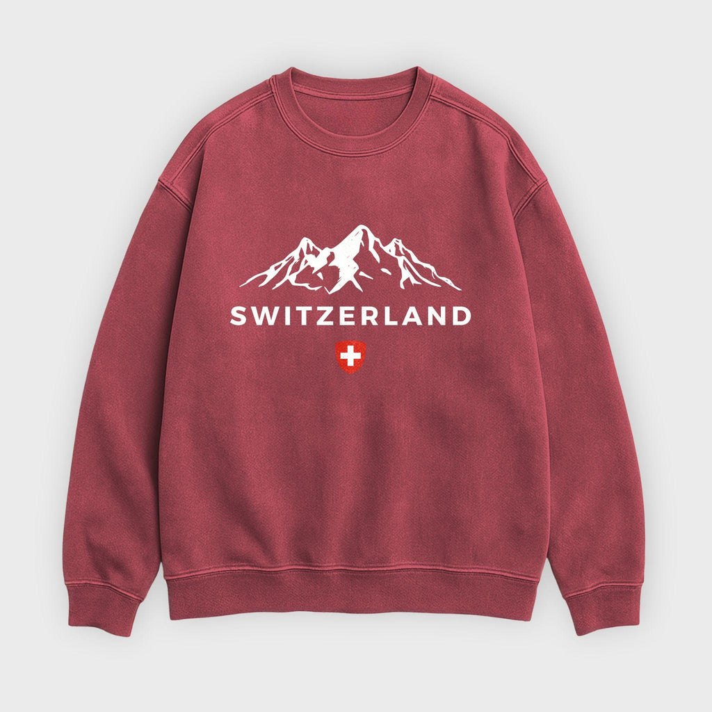 Switzerland Alpine Crest Sweatshirt