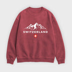 Switzerland Alpine Crest Sweatshirt