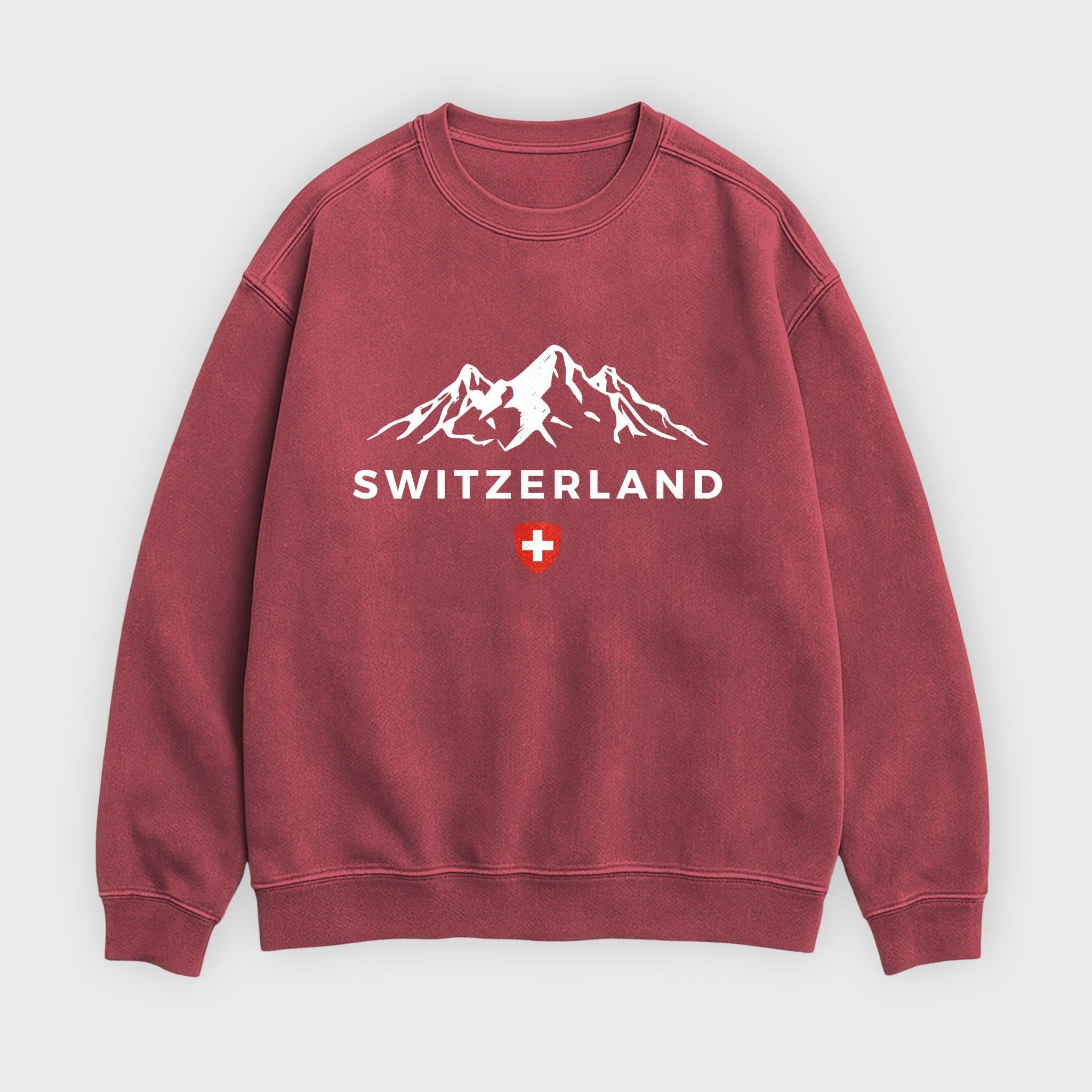 Switzerland Alpine Crest Sweatshirt