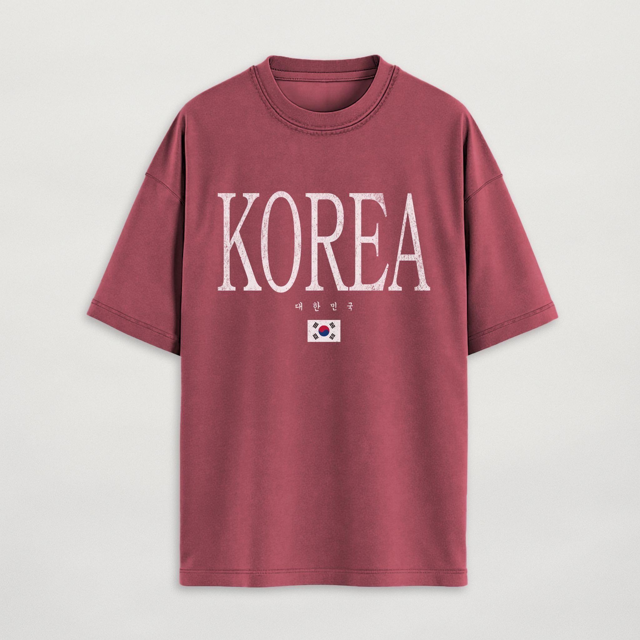 Distressed Korea T-Shirt