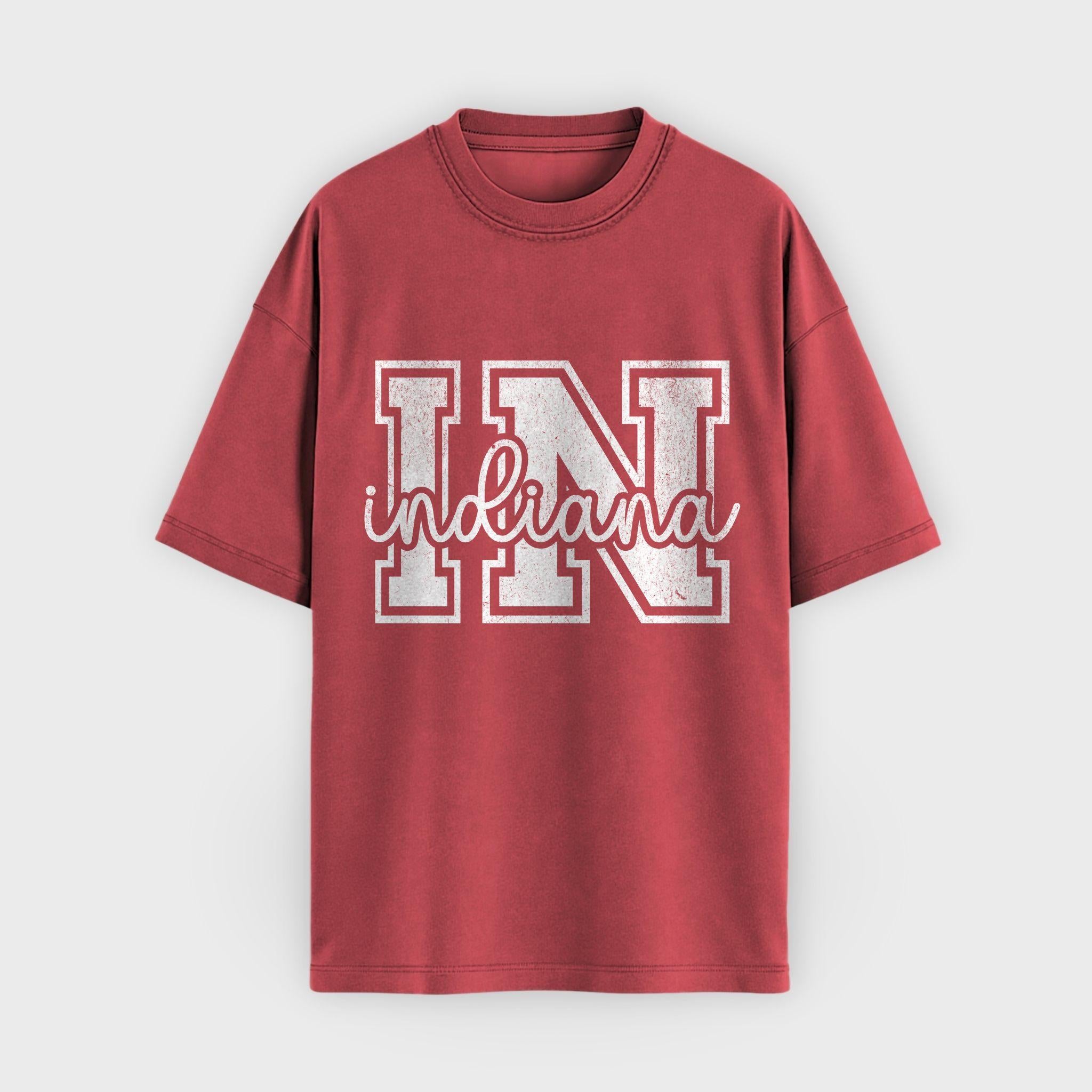 IN Varsity State T-Shirt