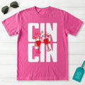 Cin Cin Italian Cheers Wine Graphic T-Shirt