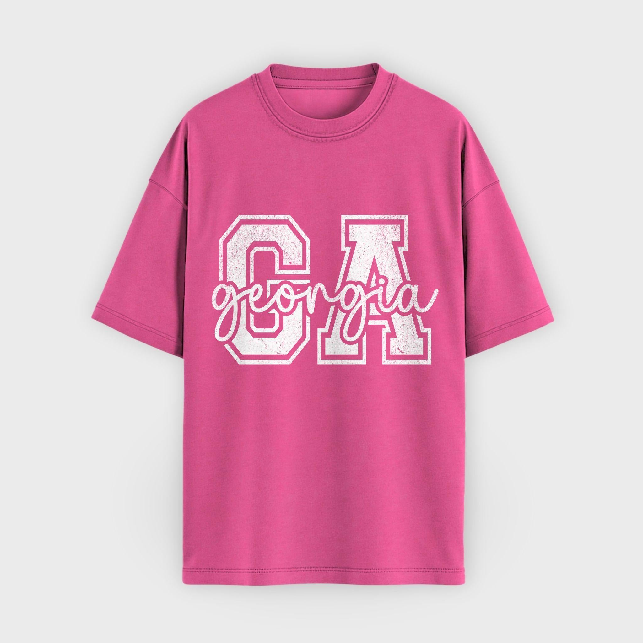 GA Varsity State T-Shirt