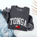 Tonga Collegiate Flag Sweatshirt