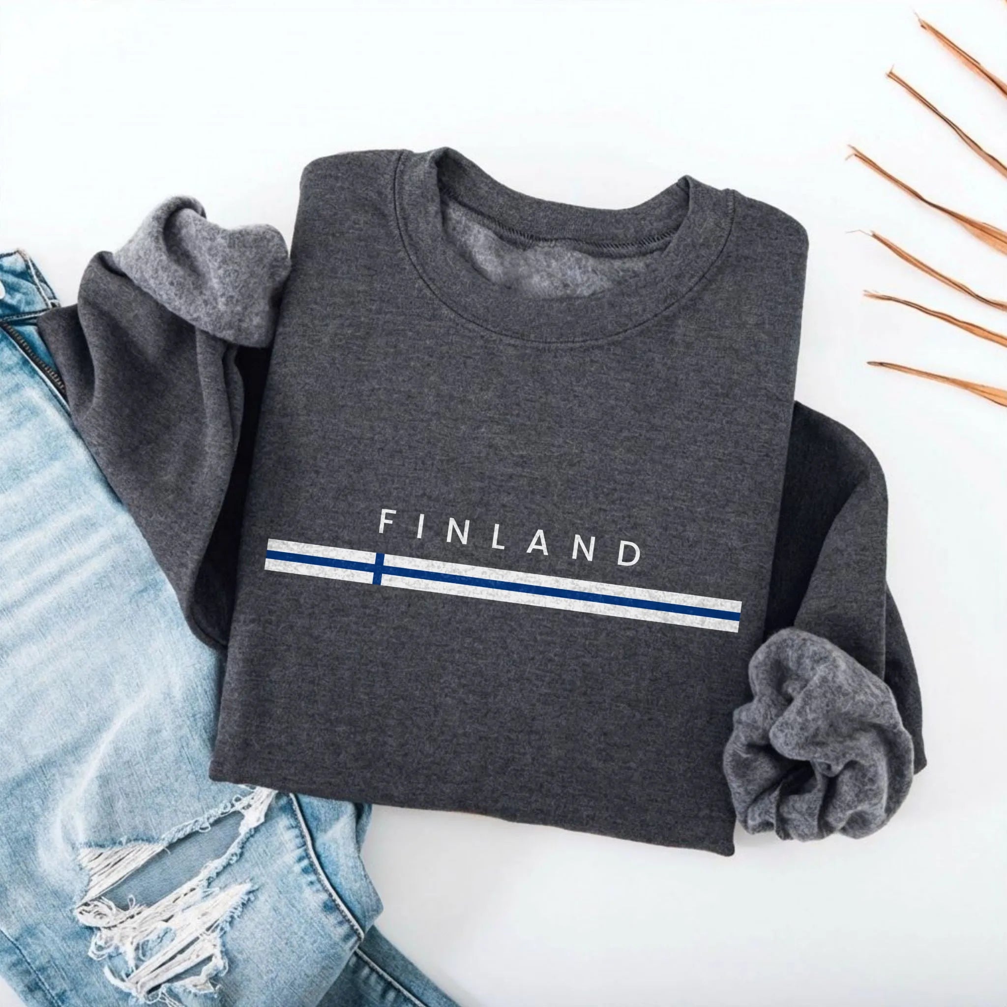 Finland Flagline Sweatshirt