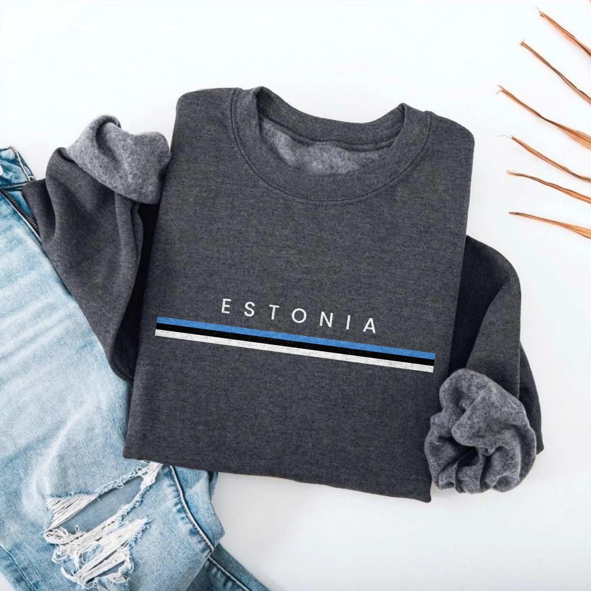 Estonia Flagline Sweatshirt
