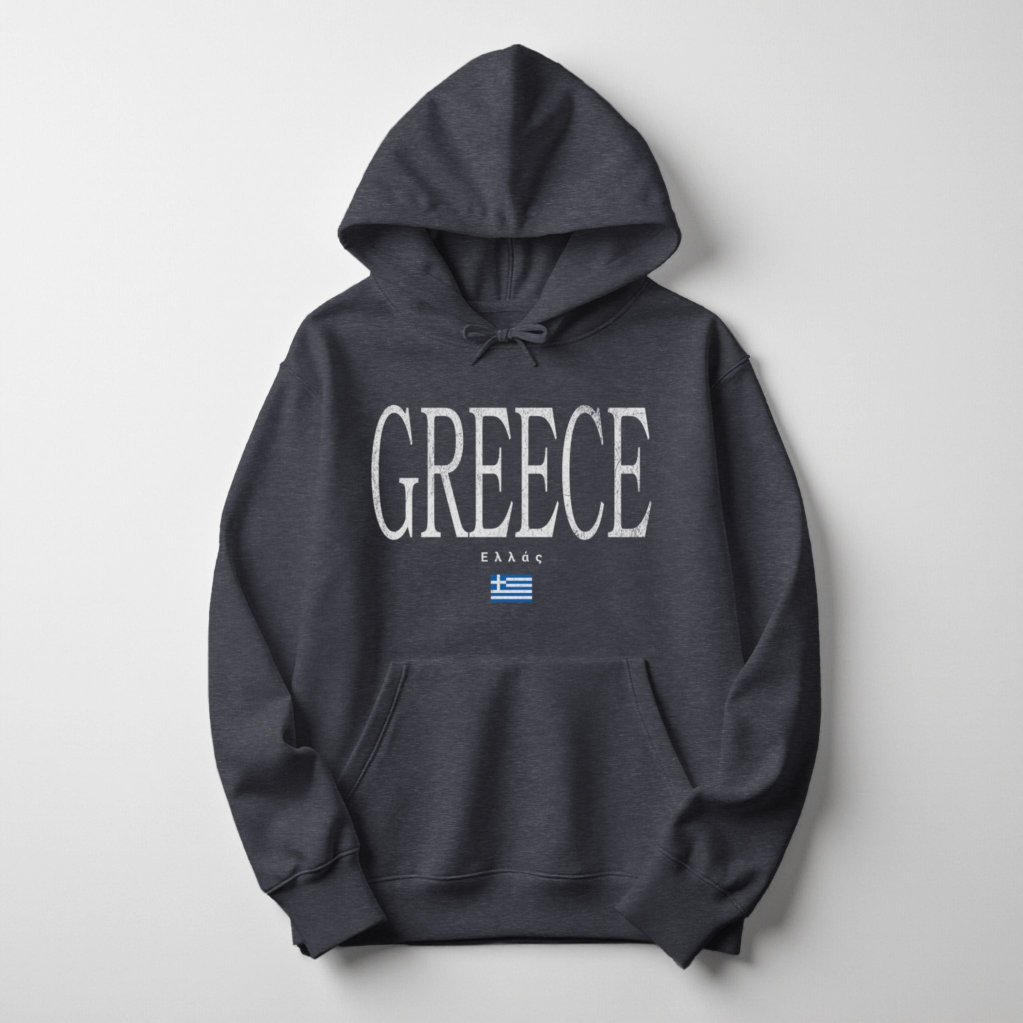 Distressed Greece Hoodie