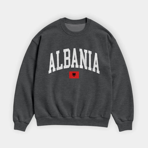 Albania Collegiate Flag Sweatshirt