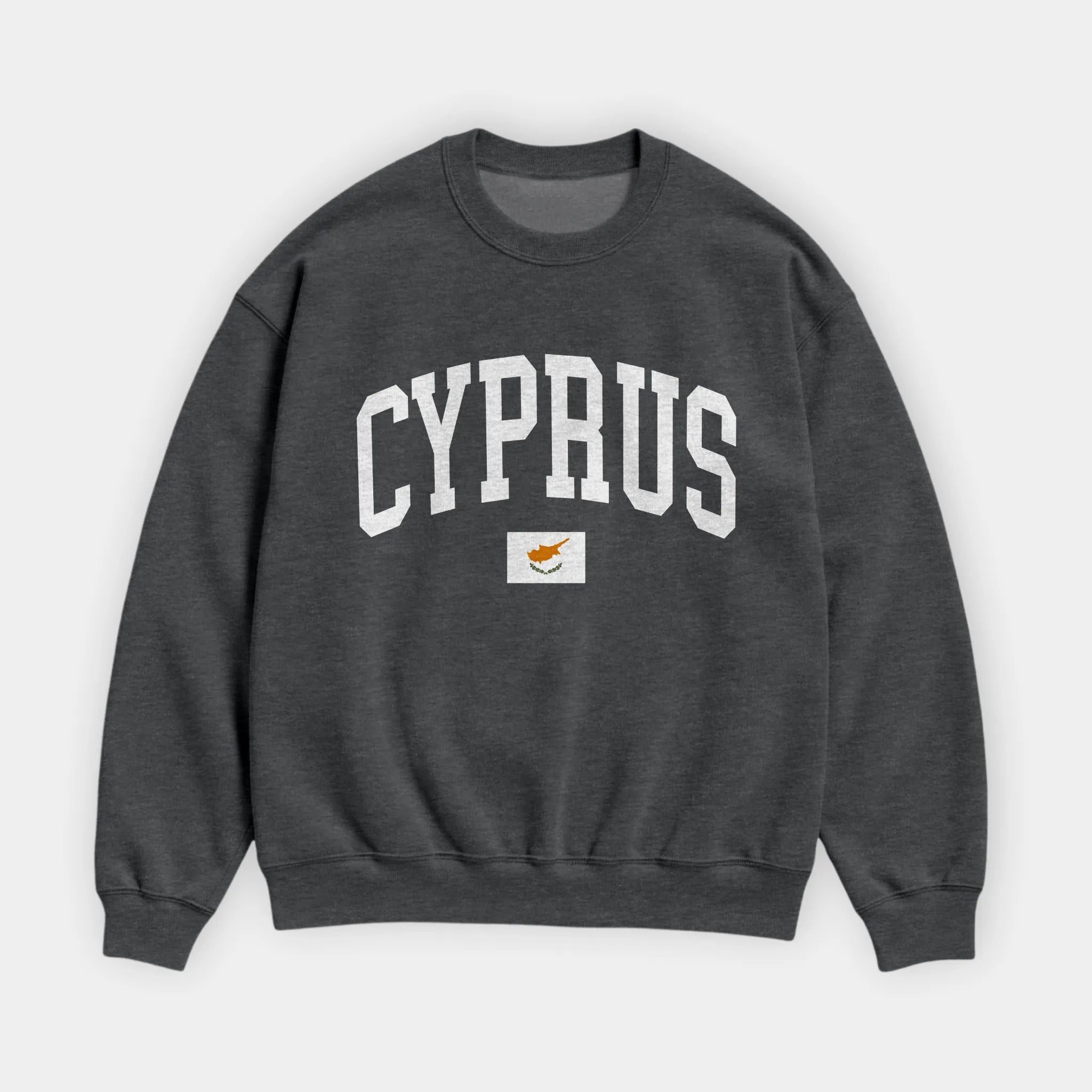 Cyprus Collegiate Flag Sweatshirt