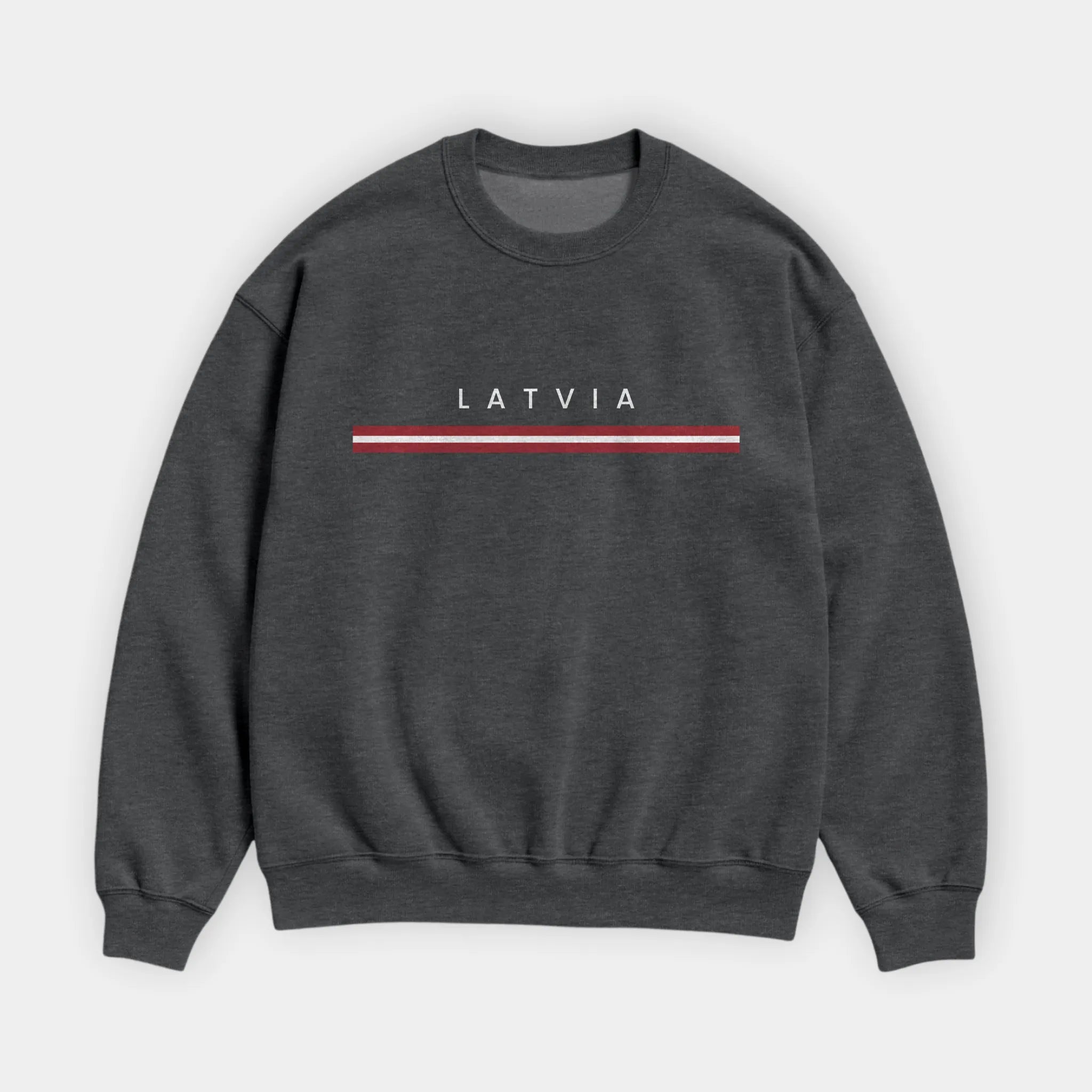 Latvia Flagline Sweatshirt