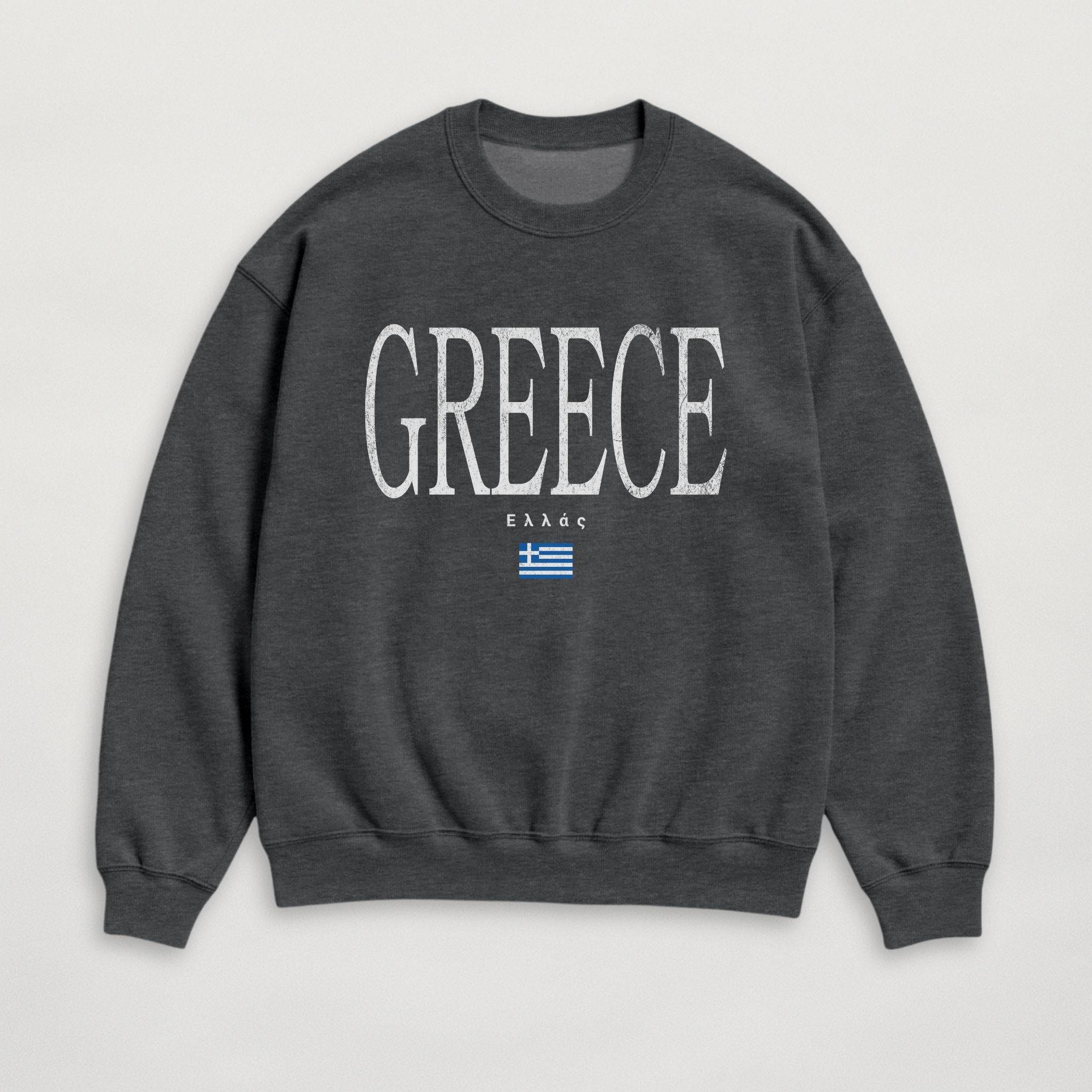 Distressed Greece Sweatshirt