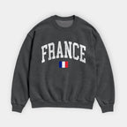 France Collegiate Flag Sweatshirt