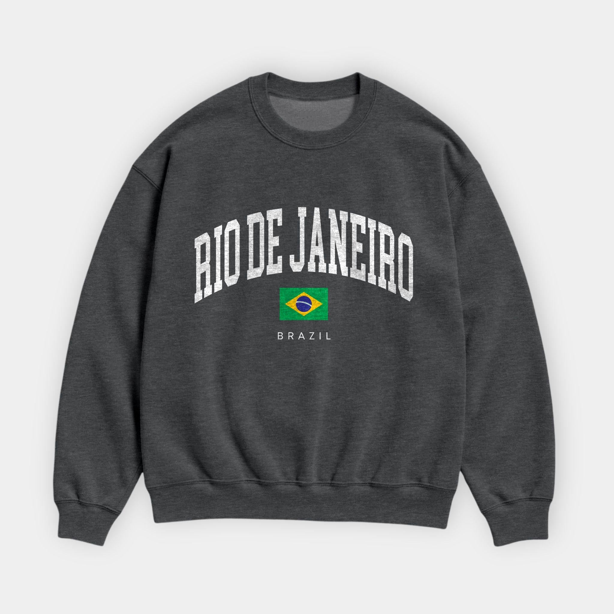 Rio De Janeiro Collegiate Sweatshirt