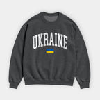 Ukraine Collegiate Flag Sweatshirt