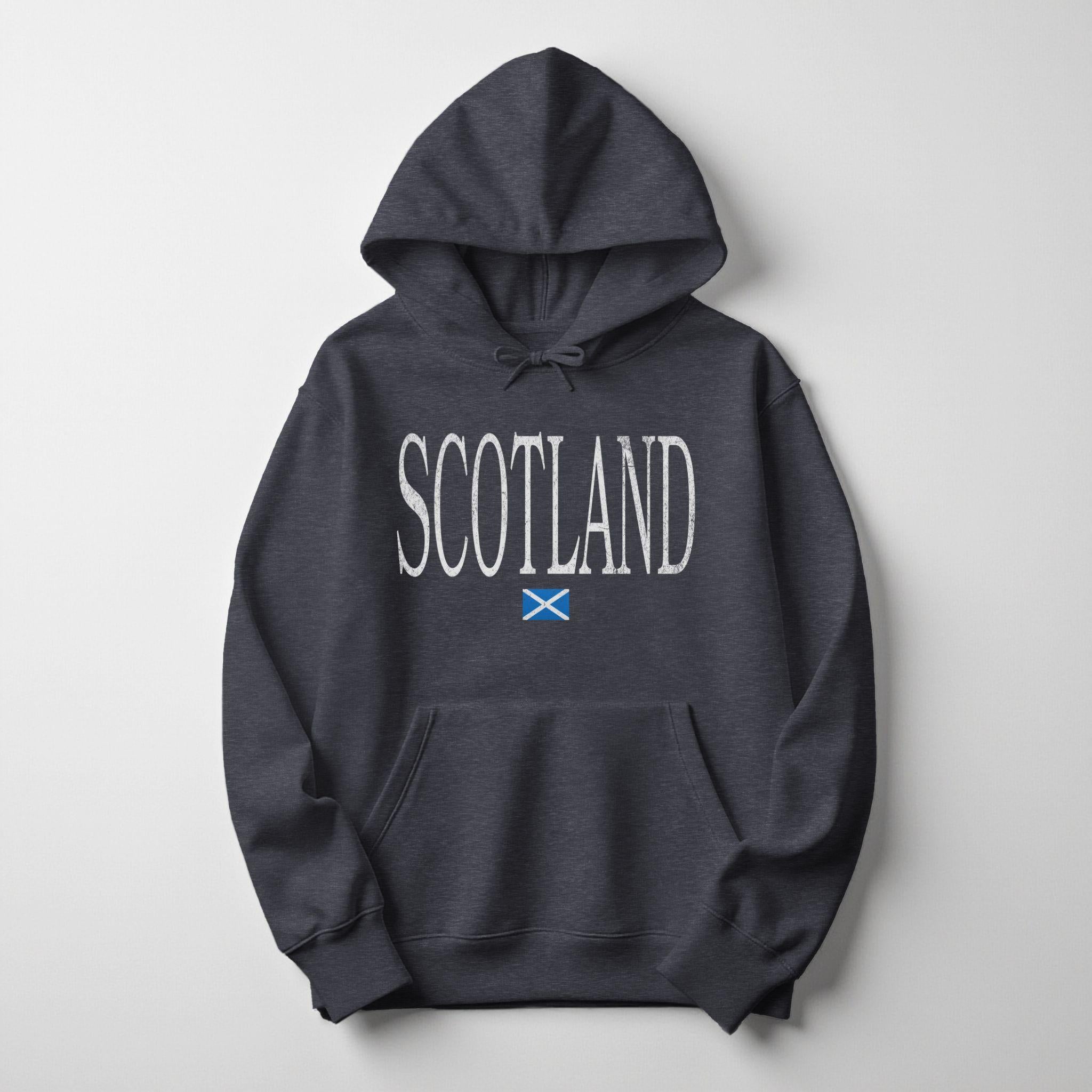 Distressed Scotland Hoodie
