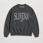 Distressed Slovenia Sweatshirt