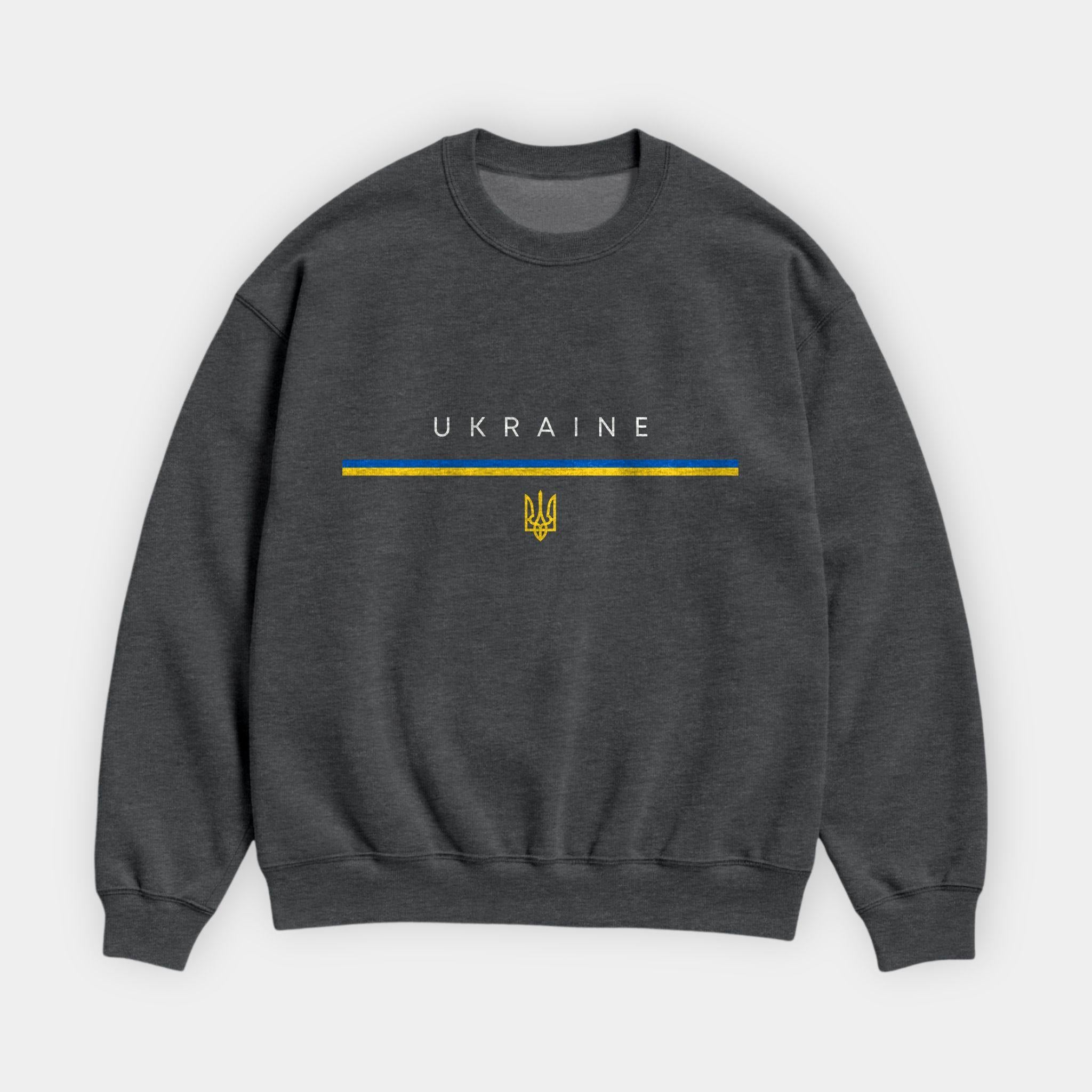 Ukraine Flagline Sweatshirt