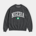 Nigeria Collegiate Flag Sweatshirt