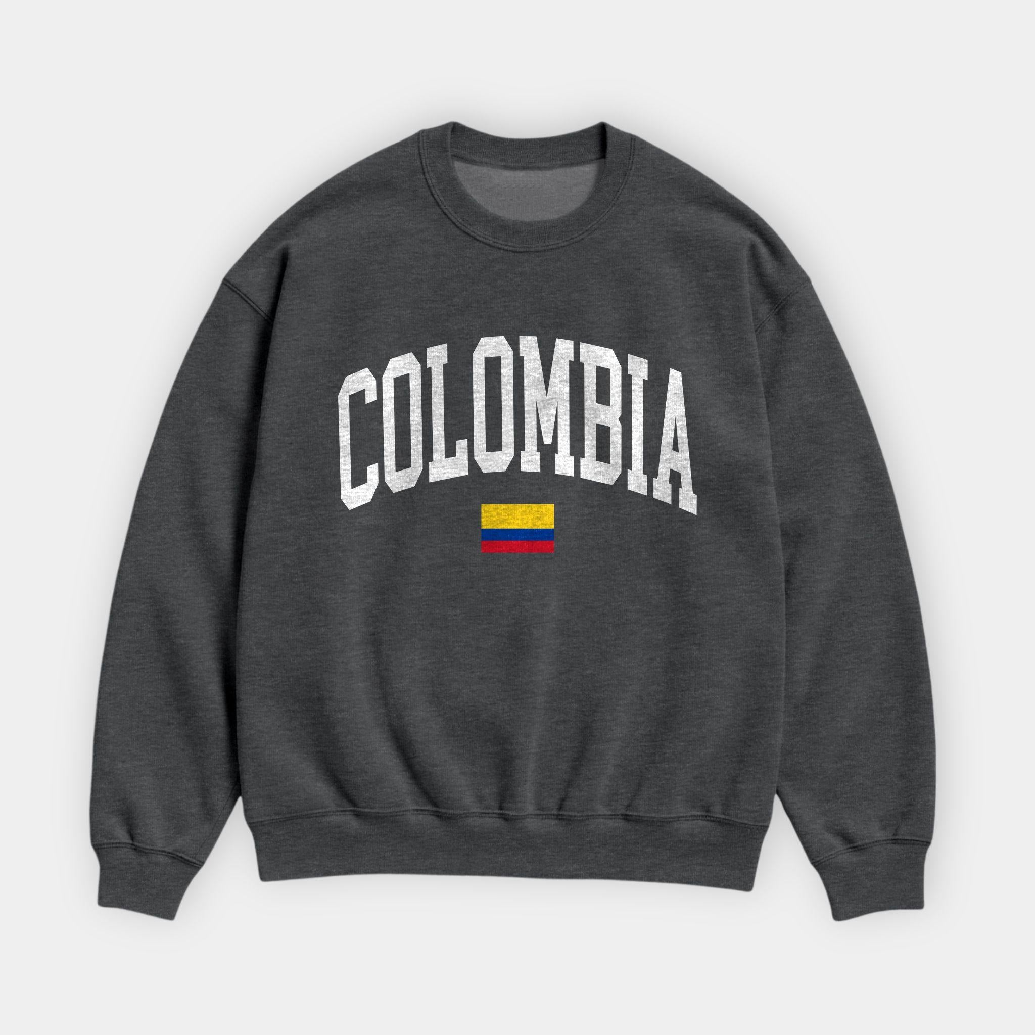 Colombia Collegiate Flag Sweatshirt