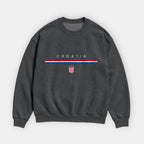 Croatia Flagline Sweatshirt