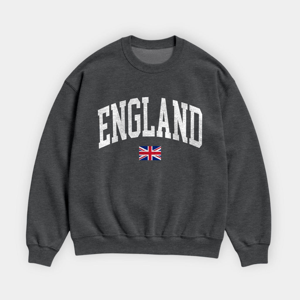 England Collegiate Flag Sweatshirt