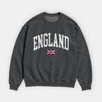 England Collegiate Flag Sweatshirt