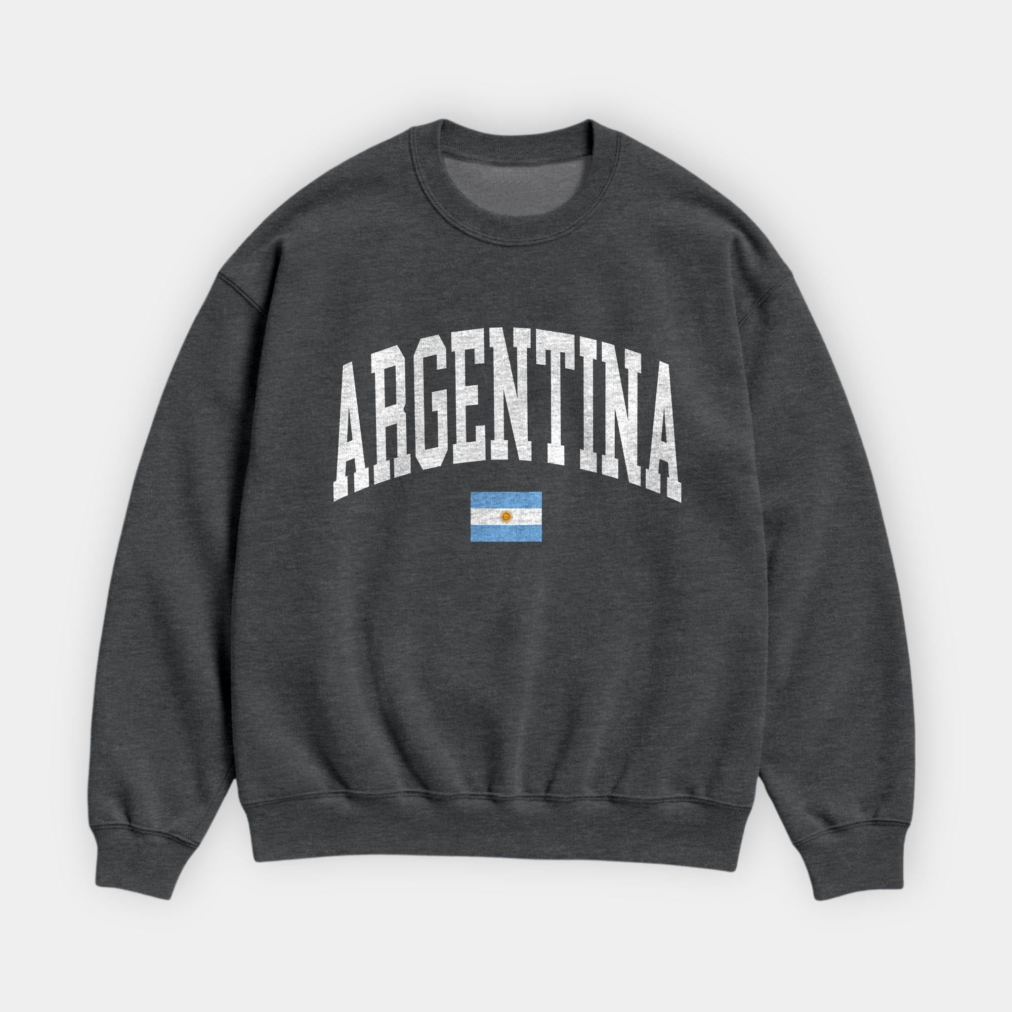 Argentina Collegiate Flag Sweatshirt